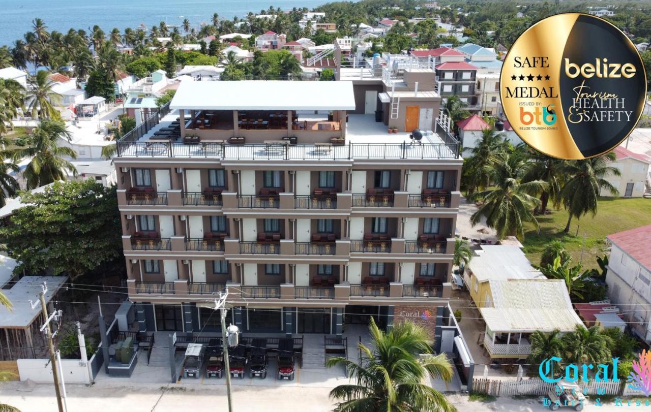 Coral View Hotel & Resort Caye Caulker Exteriör bild