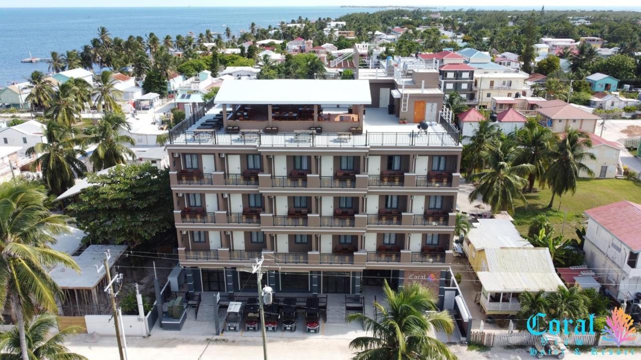 Coral View Hotel & Resort Caye Caulker Exteriör bild